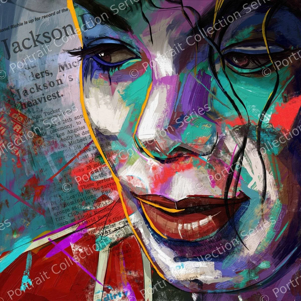 Michael Jackson's Portrait #3