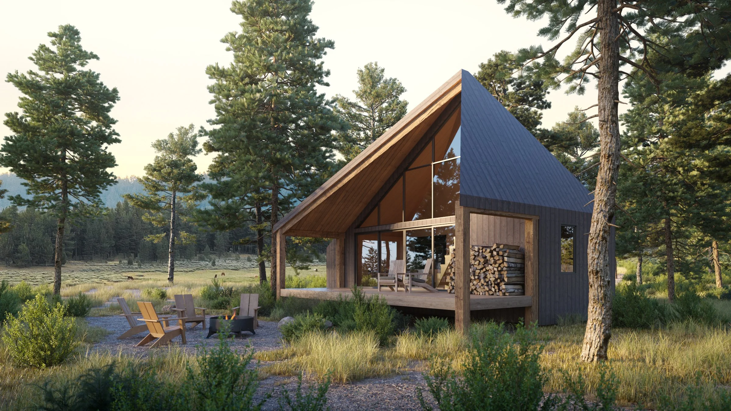 Holcomb Valley Ranch: A Modern Cabin Retreat