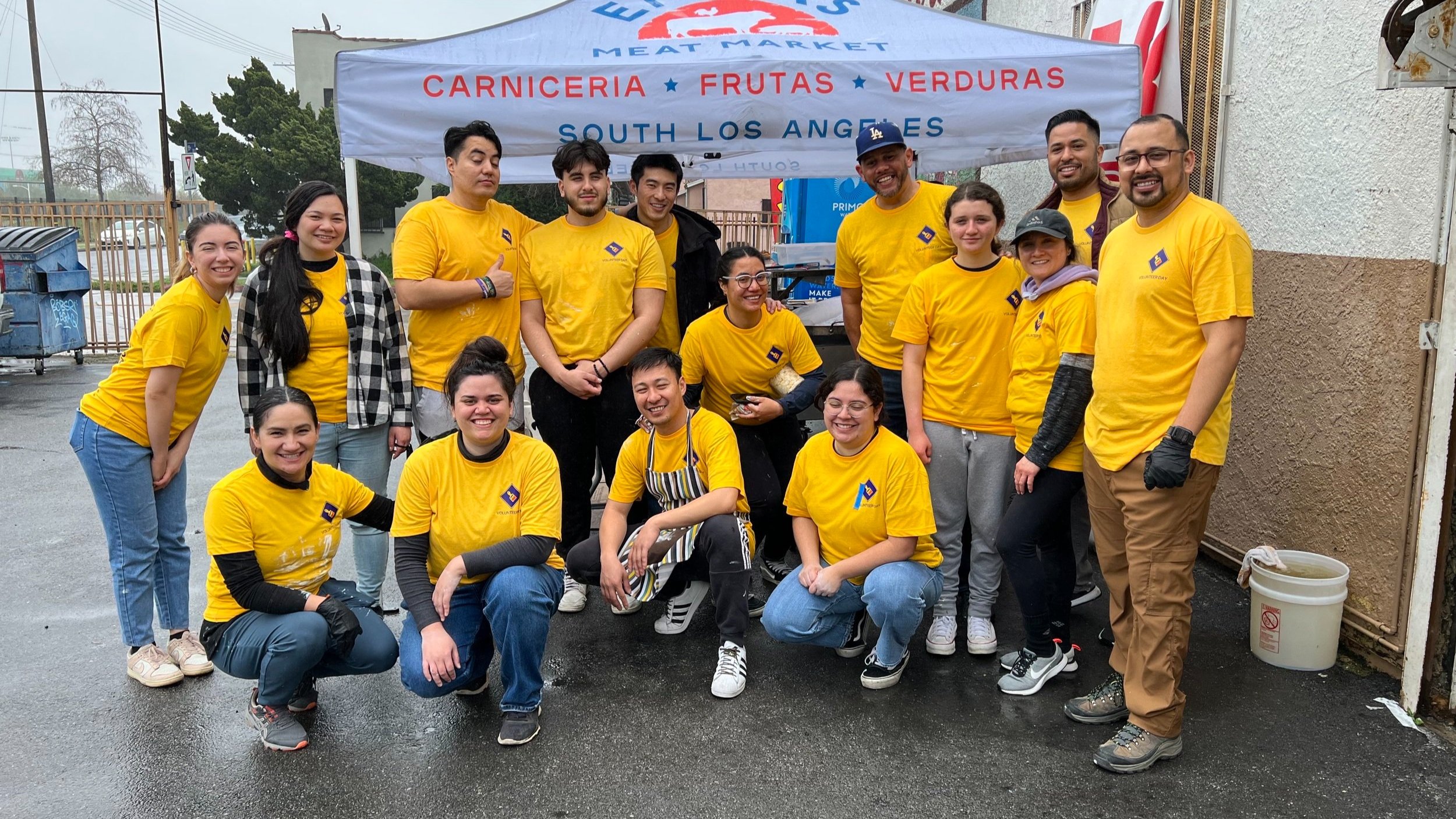 staff at Emma's meat market