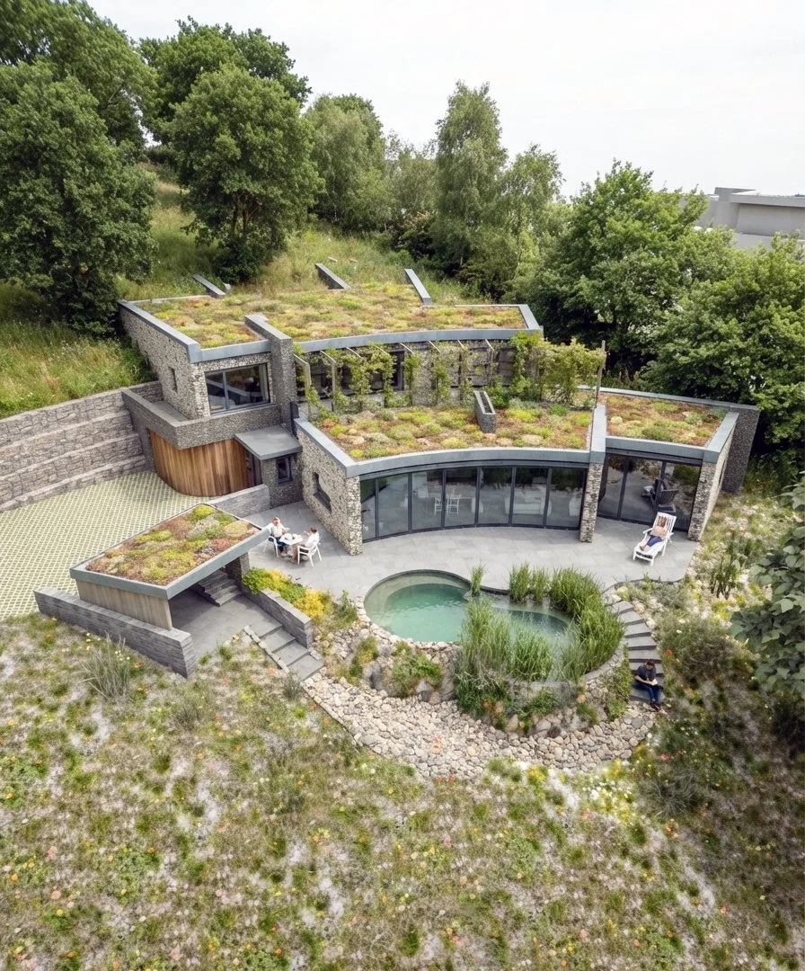 Hillside retreat, Temple Ewell (Planning)