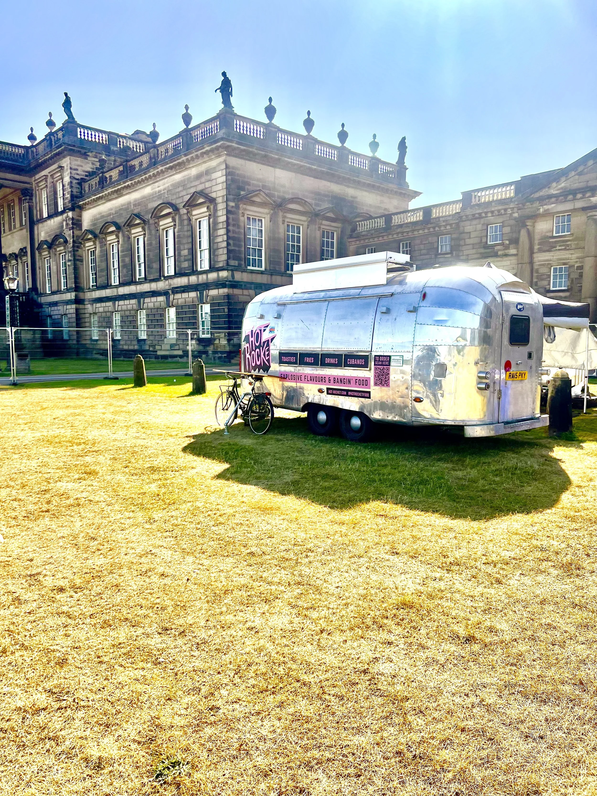 Book the hot rocket airstream for your next production