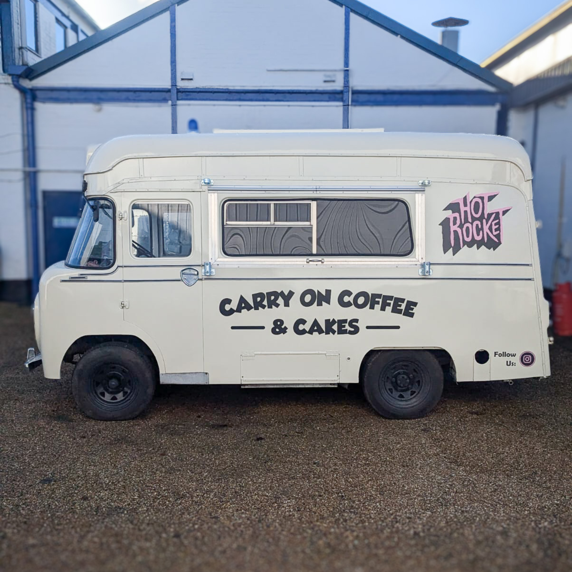 Hot Rocket vintage ambulance