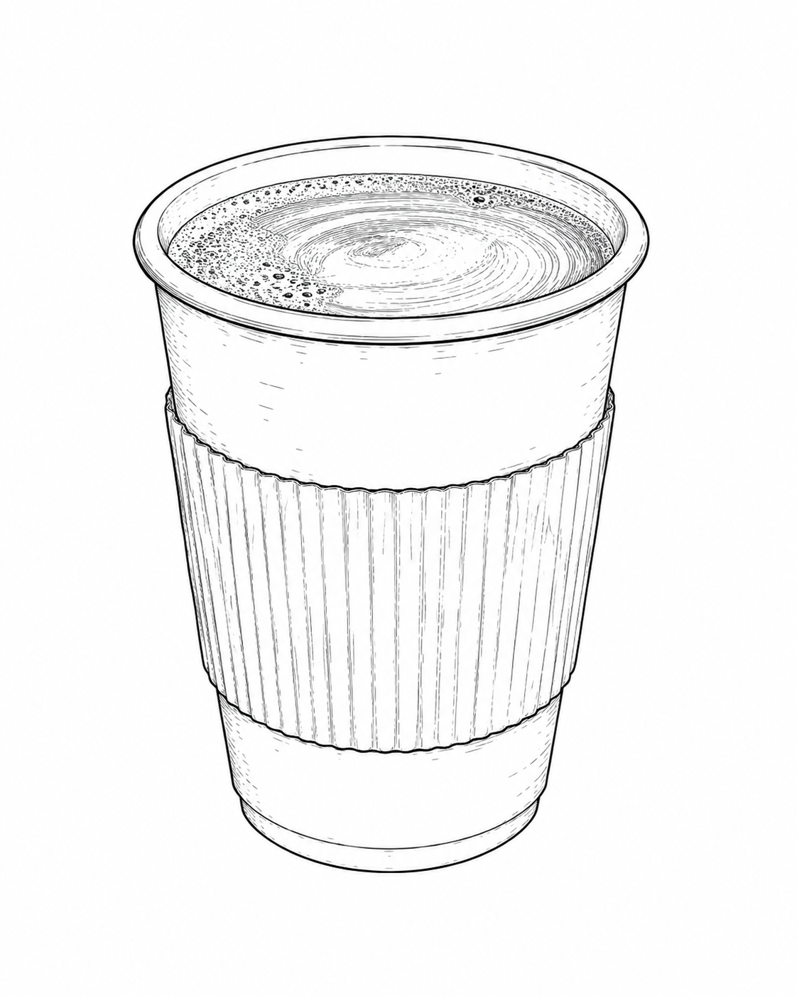 hot coffee ready to go