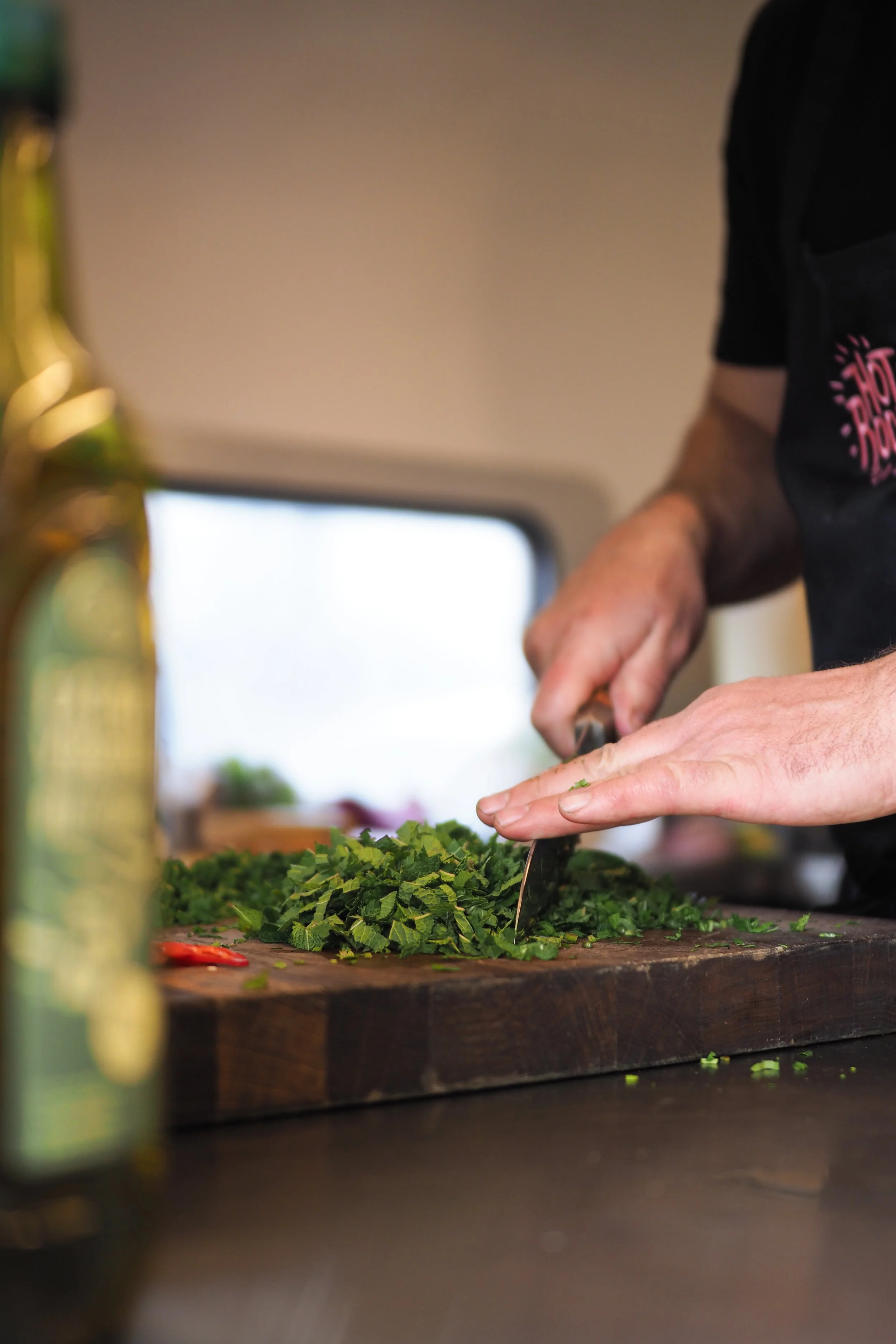 local and fresh ingredients