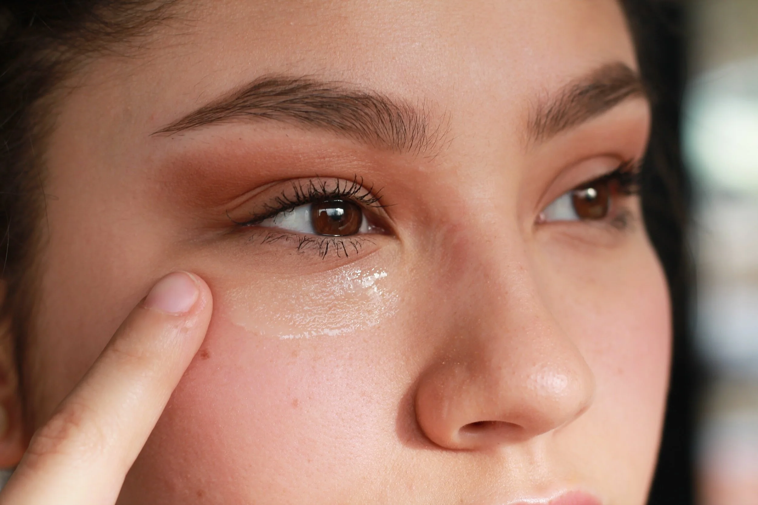 CBD Eye Cream swatch (pictured above)