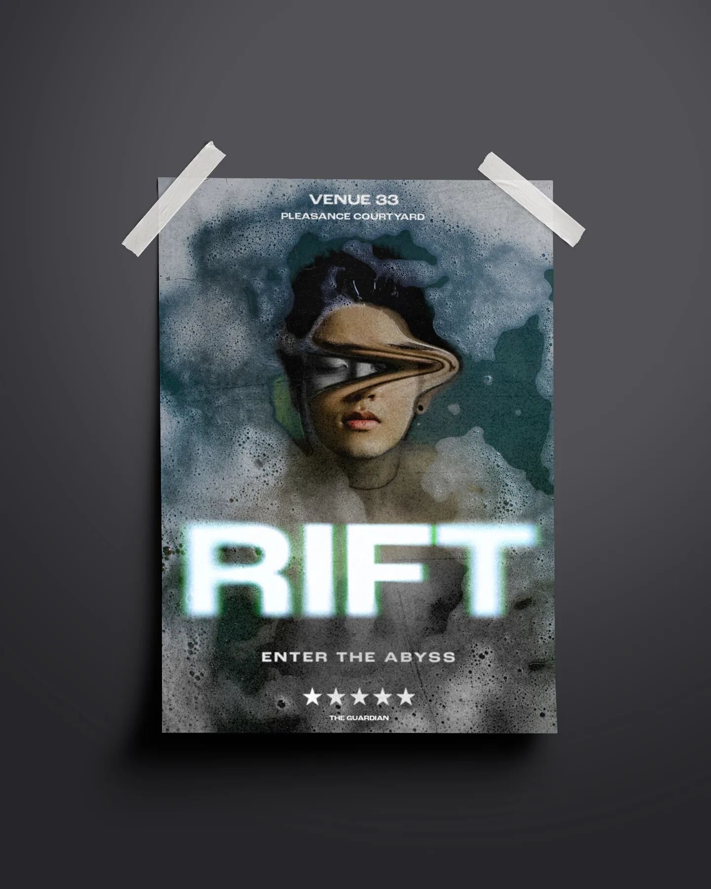 Some concept art for RIFT. 

It&rsquo;s been great to develop some abstract art recently - love jumping into Photoshop and seeing where it takes you 😊
&bull;
&bull;
&bull;
#PosterArt #DesignSkills #PhotographyMagic #FringeShow #CreativeVisuals #Uniq
