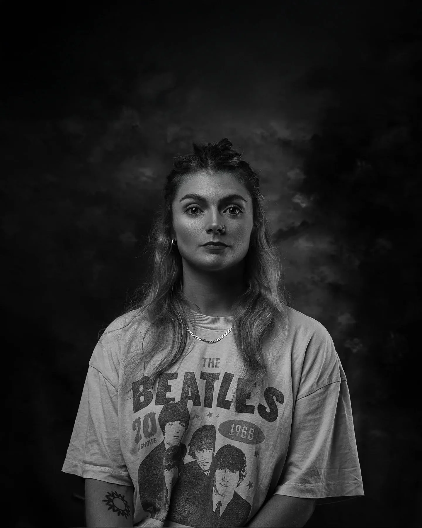 A quick strobe test before a shoot = accidental self portrait 🤳

All You Need is Light... Eight Frames a Week... Twist and Shutter etc... idk. ChatGPT tried its best.

Shot with a single overhead strobe (AD200) and a Black Pro Mist 1/8 filter. 

#se