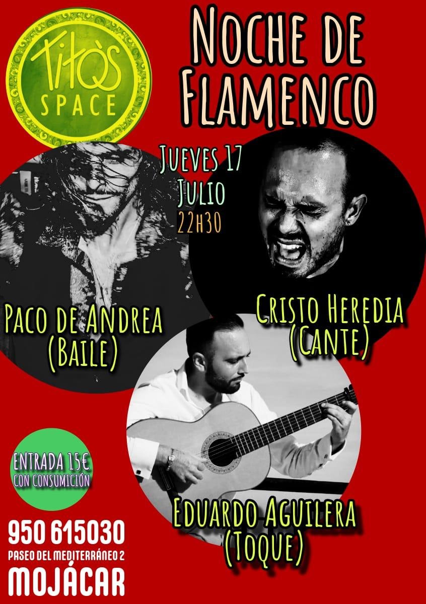 Cristo Heredia, Paco de Andrea y Eduardo Aguilera