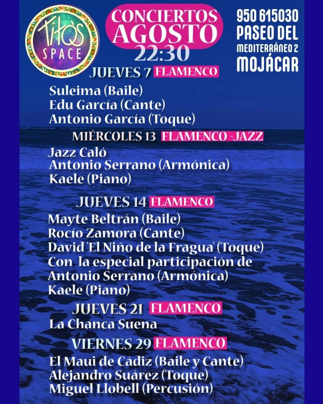 PROGRAMA SPACE AGOSTO