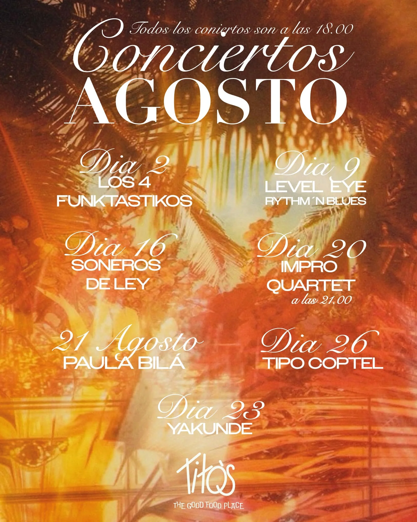 CONCIERTOS TITOS
