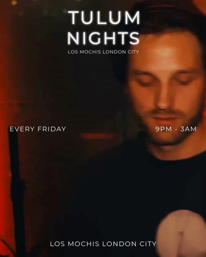 Tulum Nights, this Friday. 

Guest DJ @gregorsalto on the decks, setting the tone for another late night above the City.

Expect Afro-Latin house, live performers, @patron pours + the kind of energy that keeps the terrace moving until the early hours