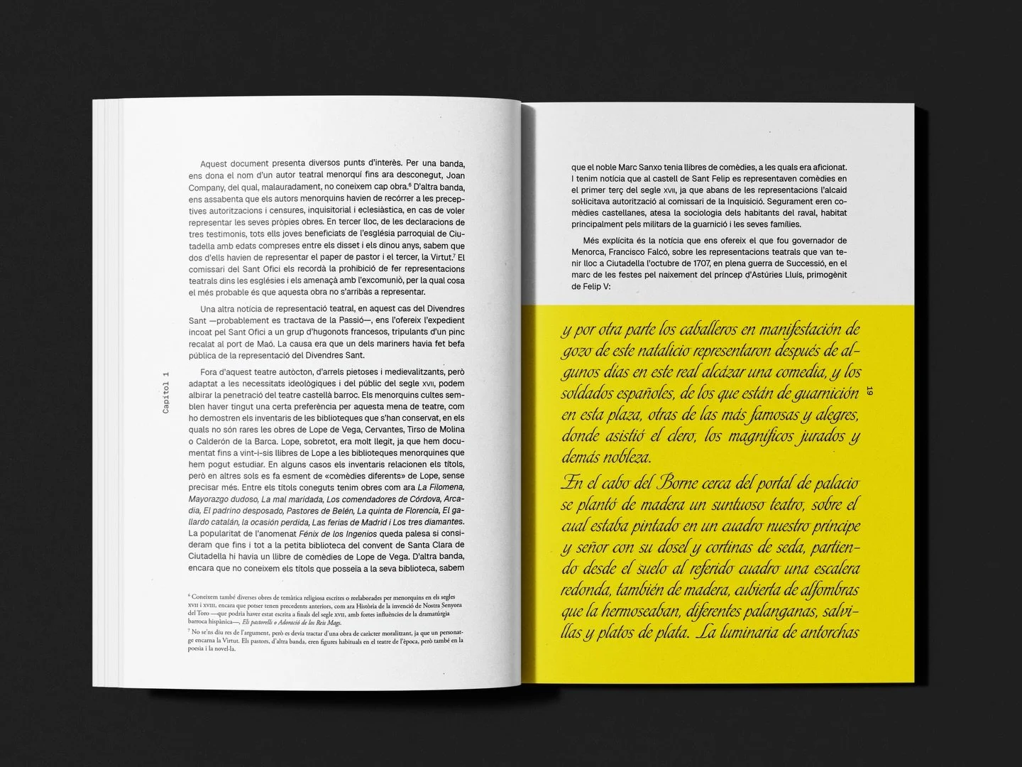 Al llibre &ldquo;El Teatre des Born, Cent cinquanta anys de vida i cultura a Ciutadella (1875-2025)&rdquo; s&rsquo;hi ha representat l&rsquo;evoluci&oacute; d&rsquo;aquest segle i mig d&rsquo;hist&ograve;ria amb una selecci&oacute; de diferents tipog