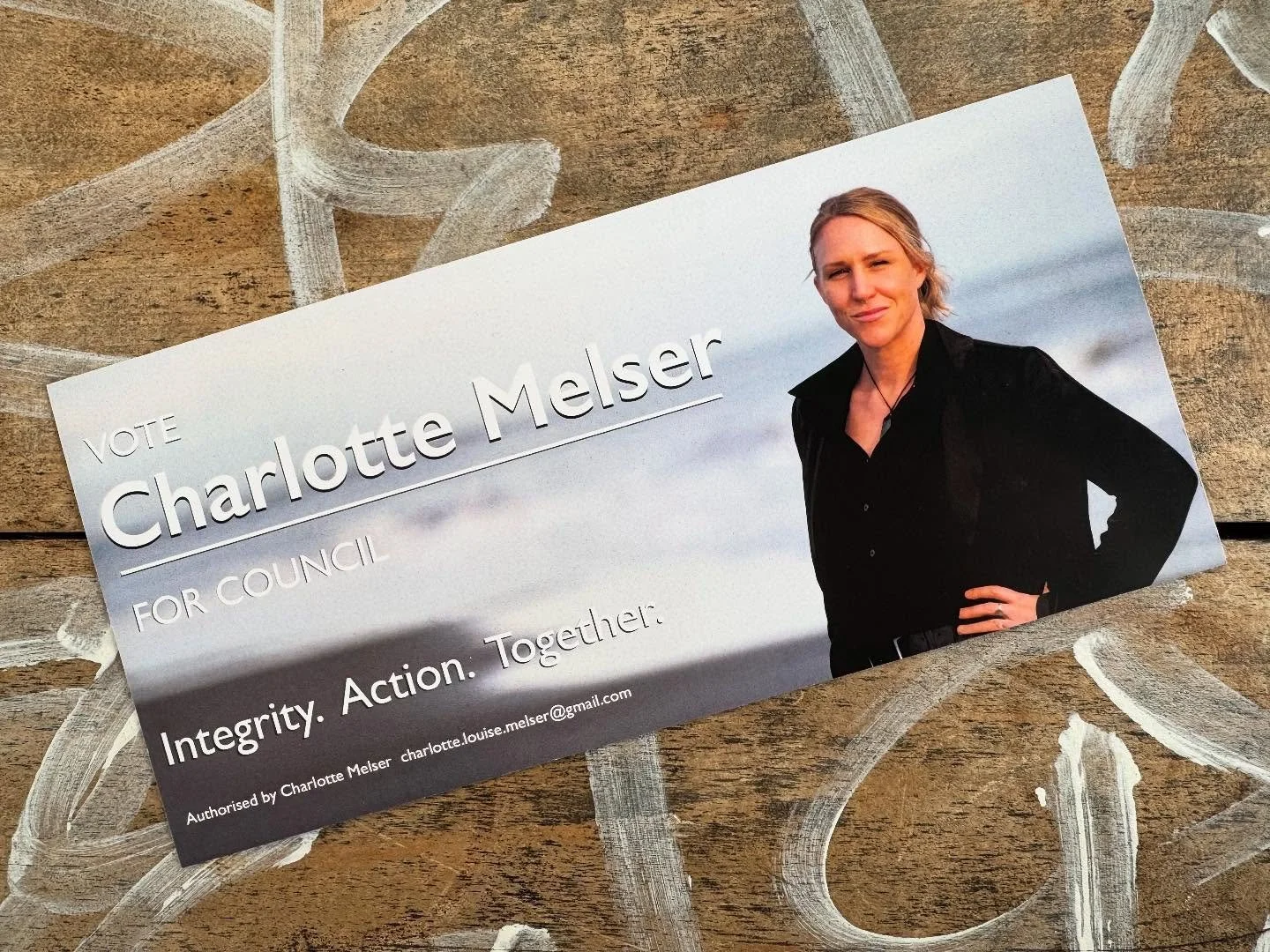 Yes! @cr_charlotte_melser_wdc 🙌🏼
Such a pleasure to work with Cr Charlotte Melser on her campaign fliers and billboards.