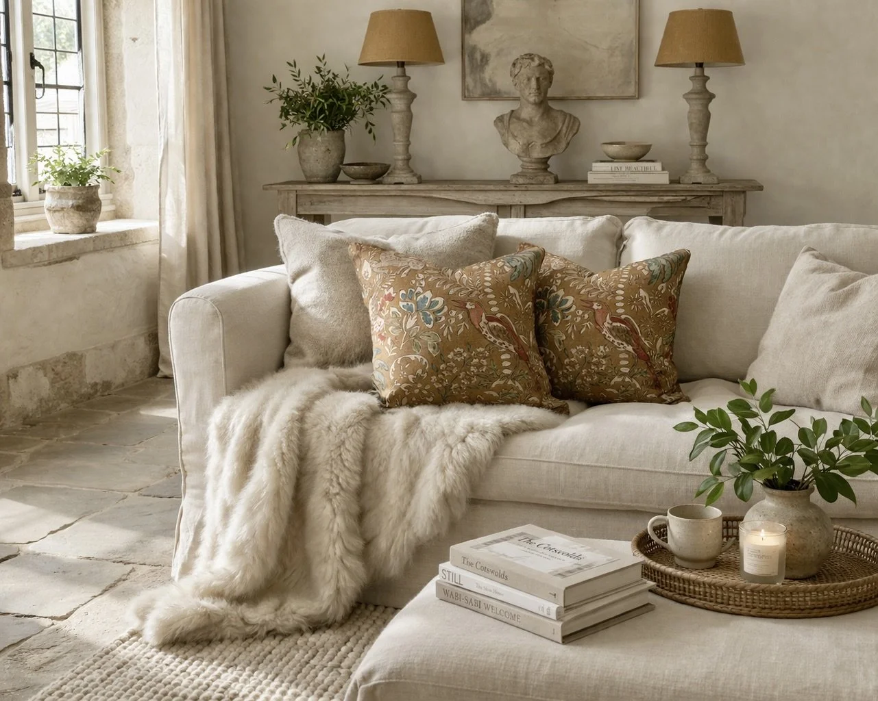 Mulberry Home Fantasia 50cm x 50cm Feather Filled Cushion