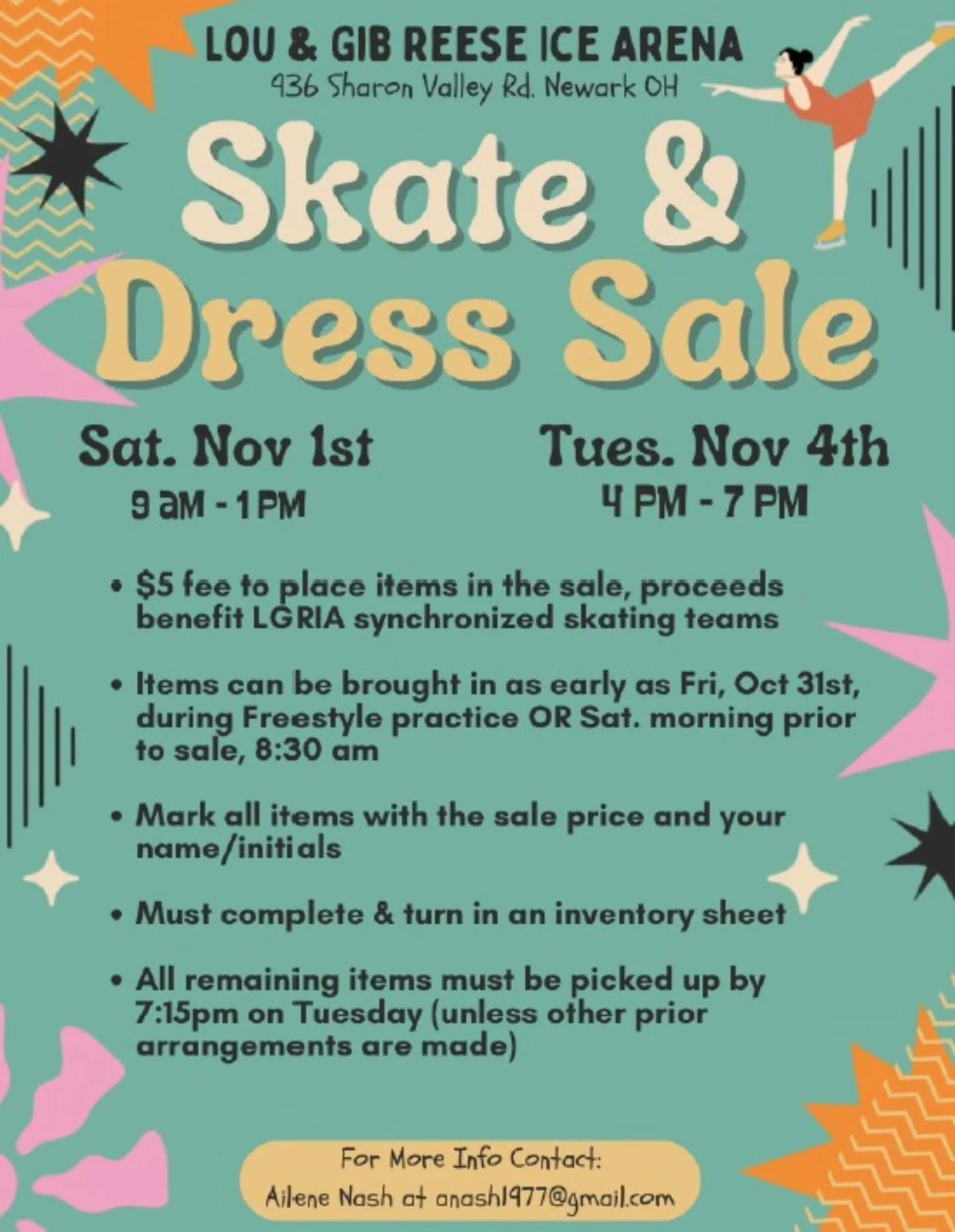 Figure skaters, mark your calendars now!