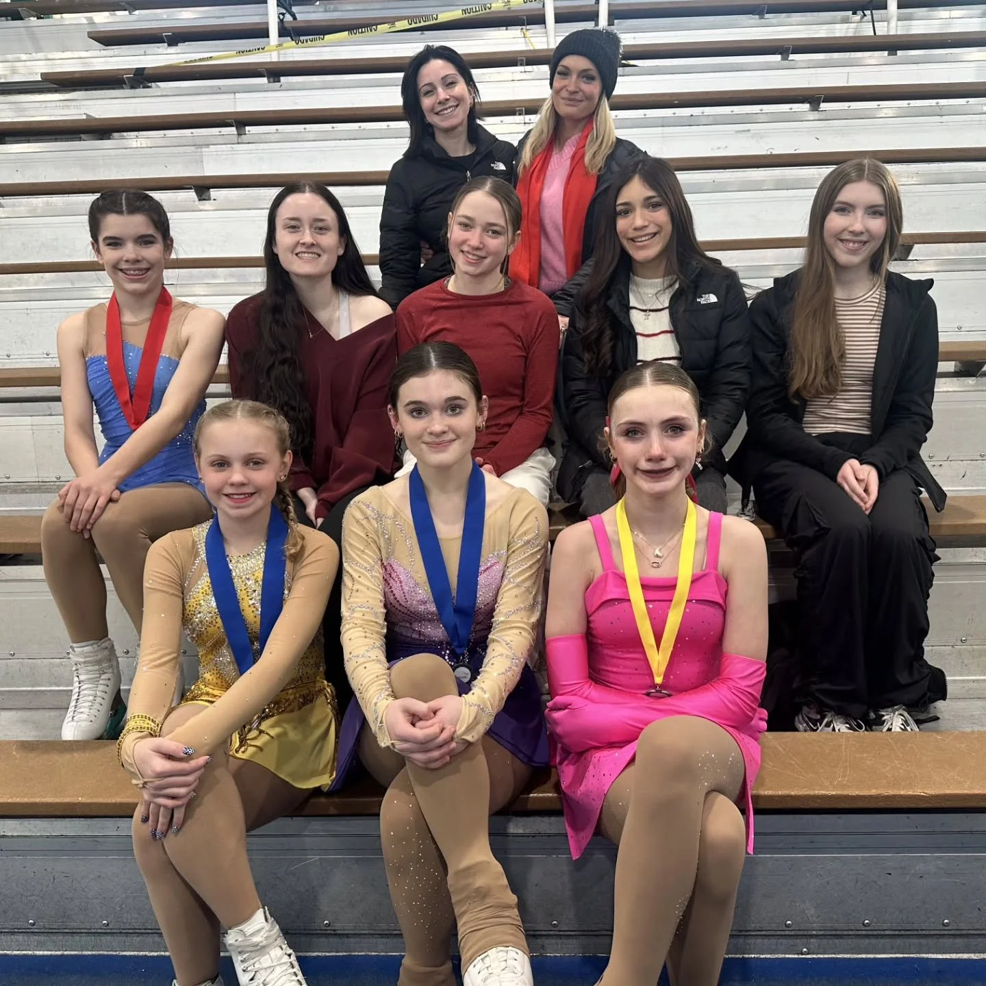 Congratulations to figure skaters who traveled to New York to compete this weekend!