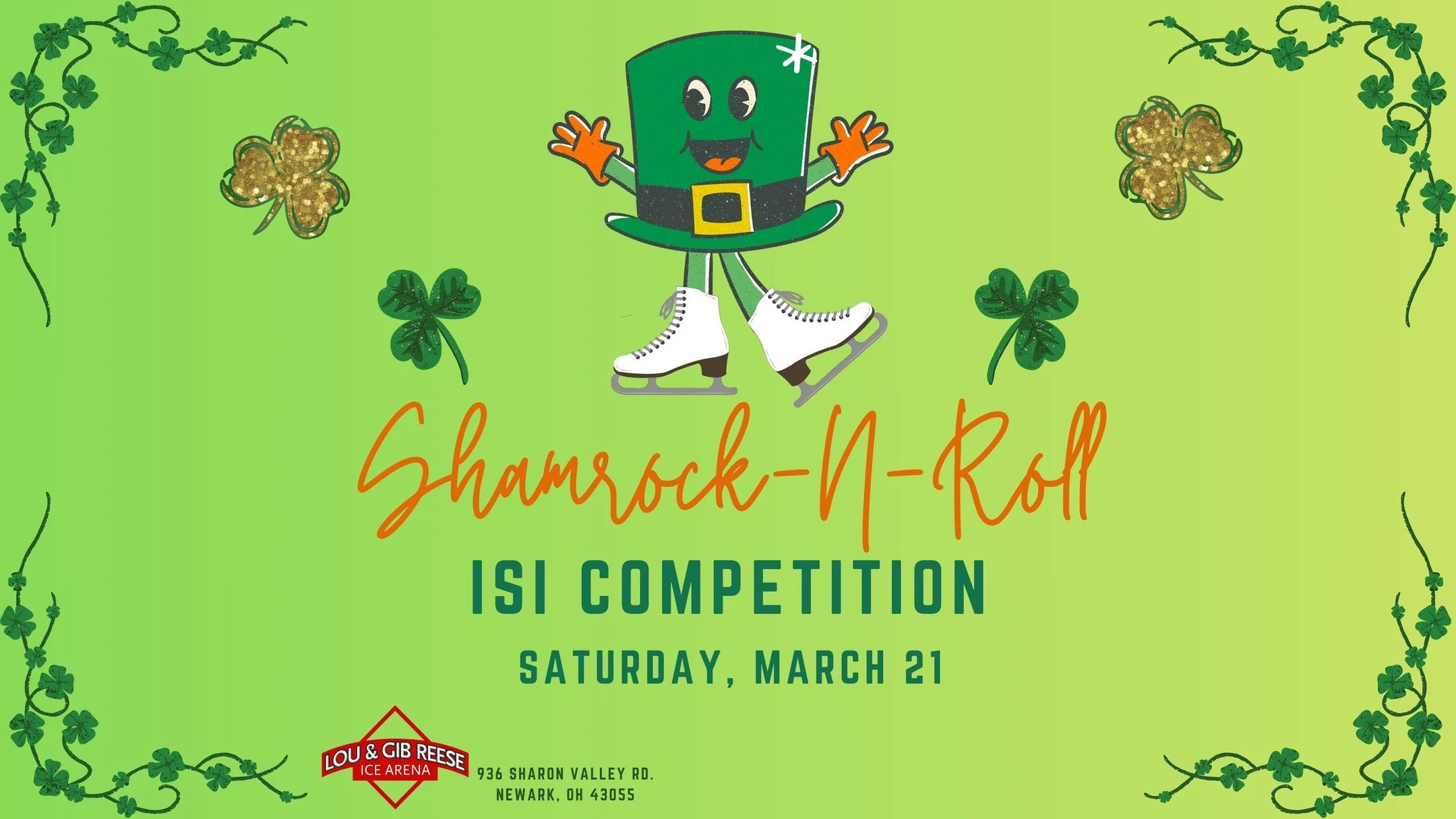 We are ONE WEEK away from our annual figure skating competition! 🌈