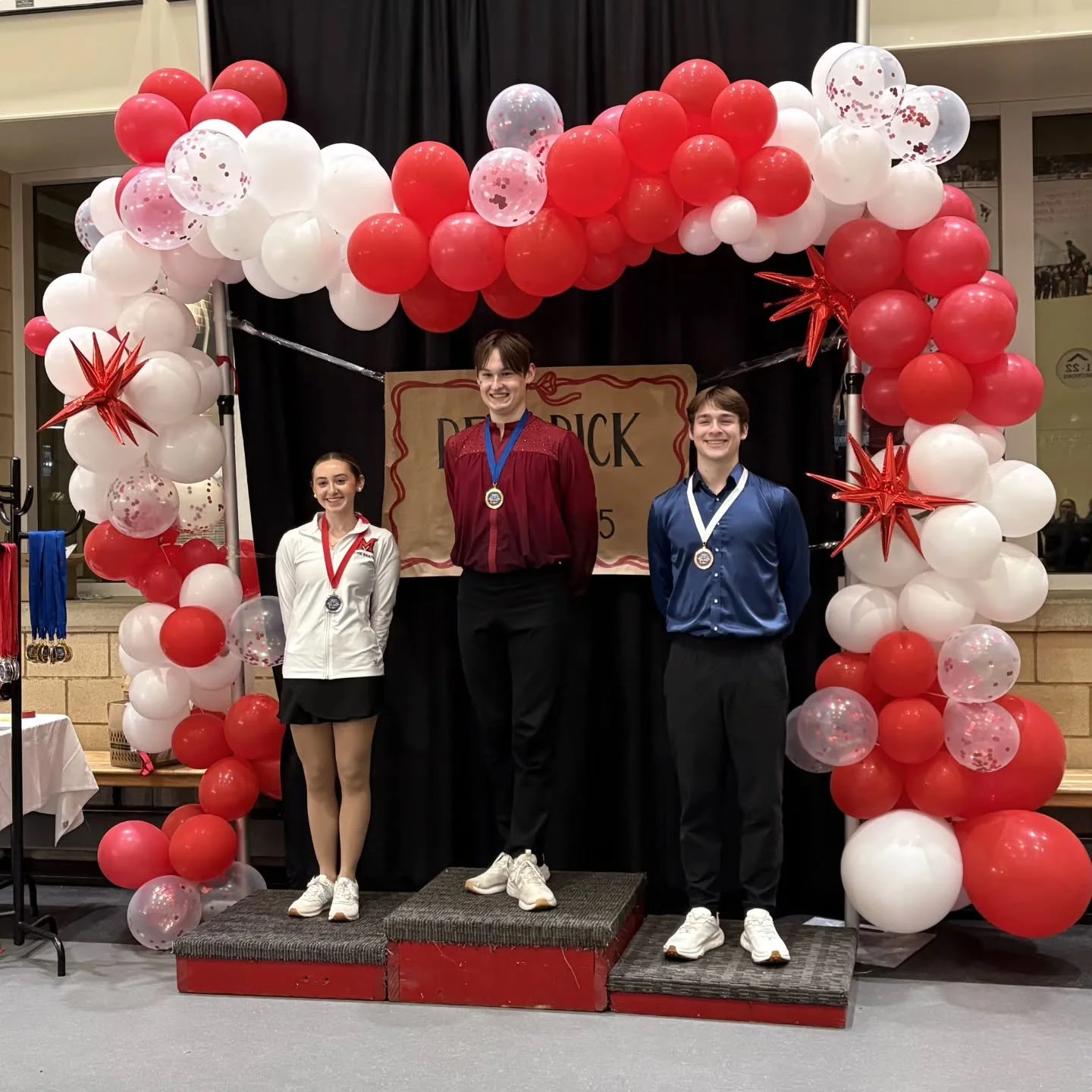 Coach Noah got 3rd place in gold pattern dance yesterday! ✨️ way to go, Noah! It's great seeing our skaters and coaches progress and excel. We are feeling proud 🙌