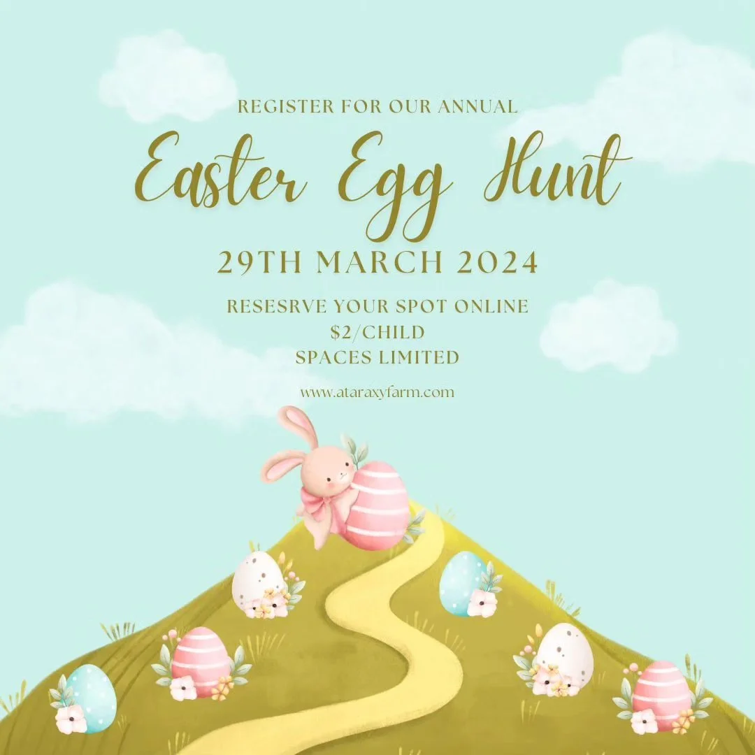 Easter Egg Hunt at Ataraxy Farm!