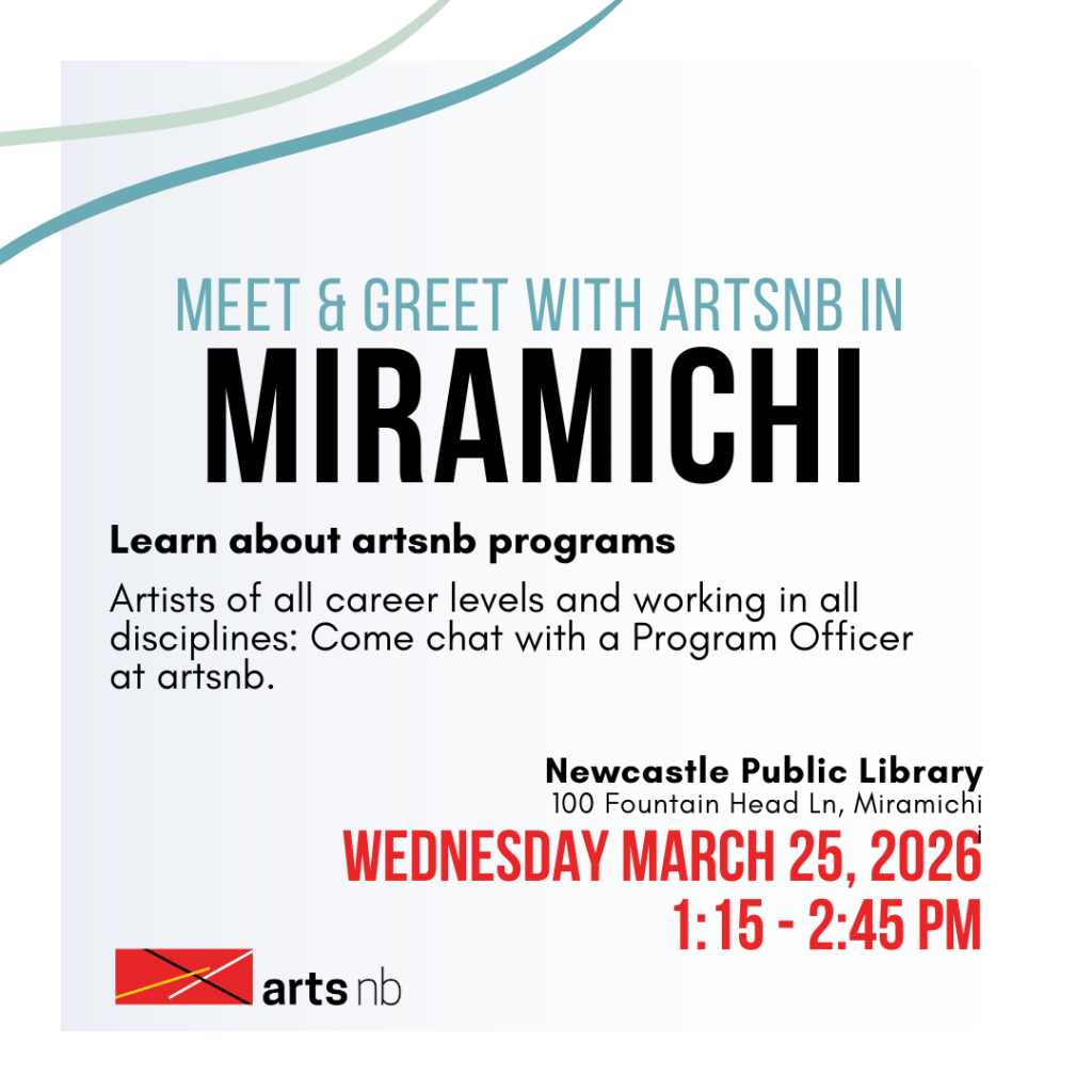 artsnb in Miramichi | artsnb à Miramichi