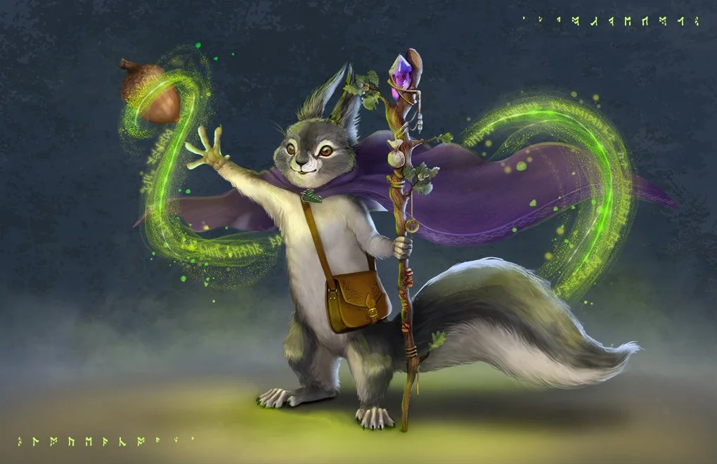 Squirrel Mage