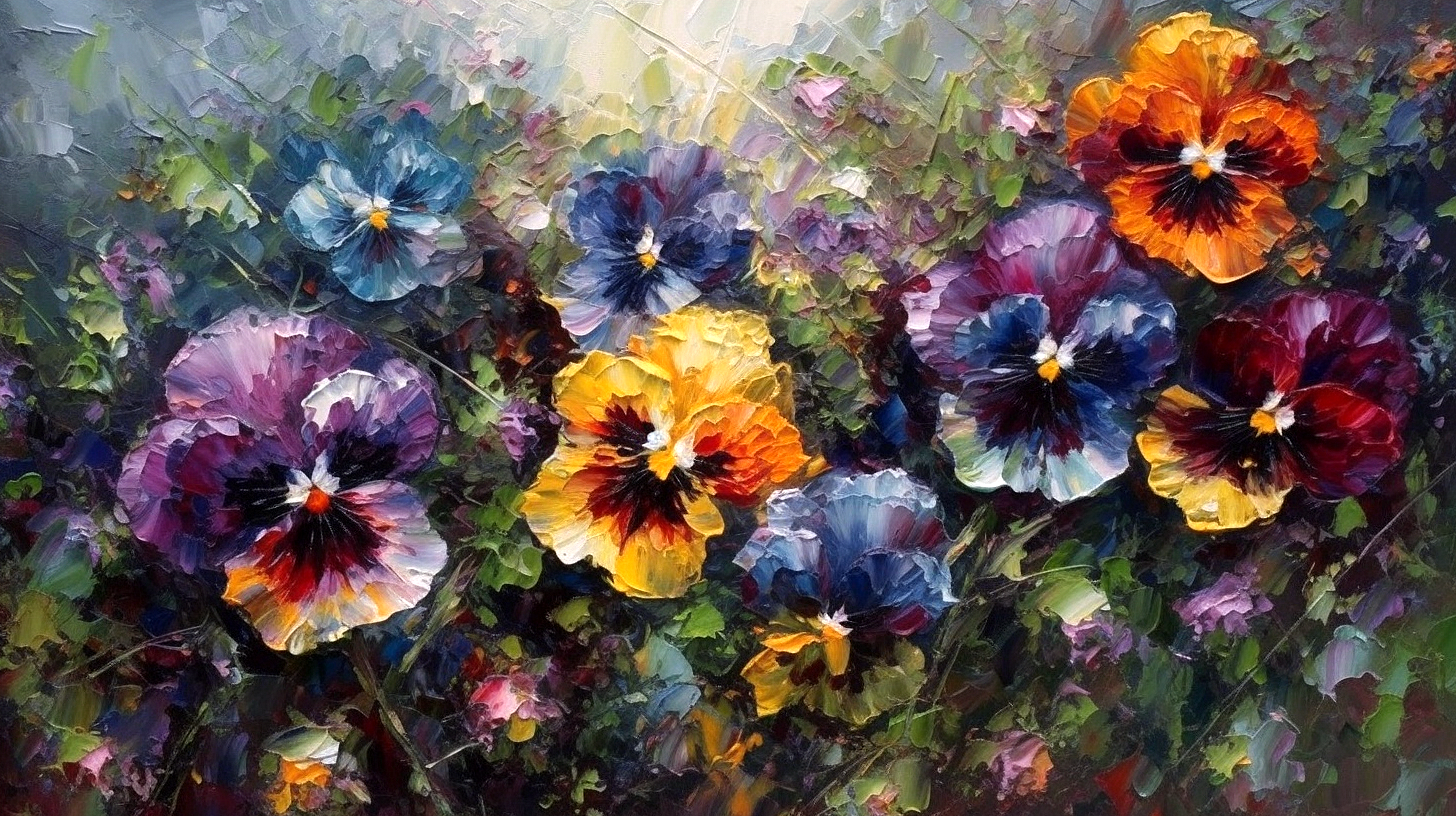 Peggy's Pansies