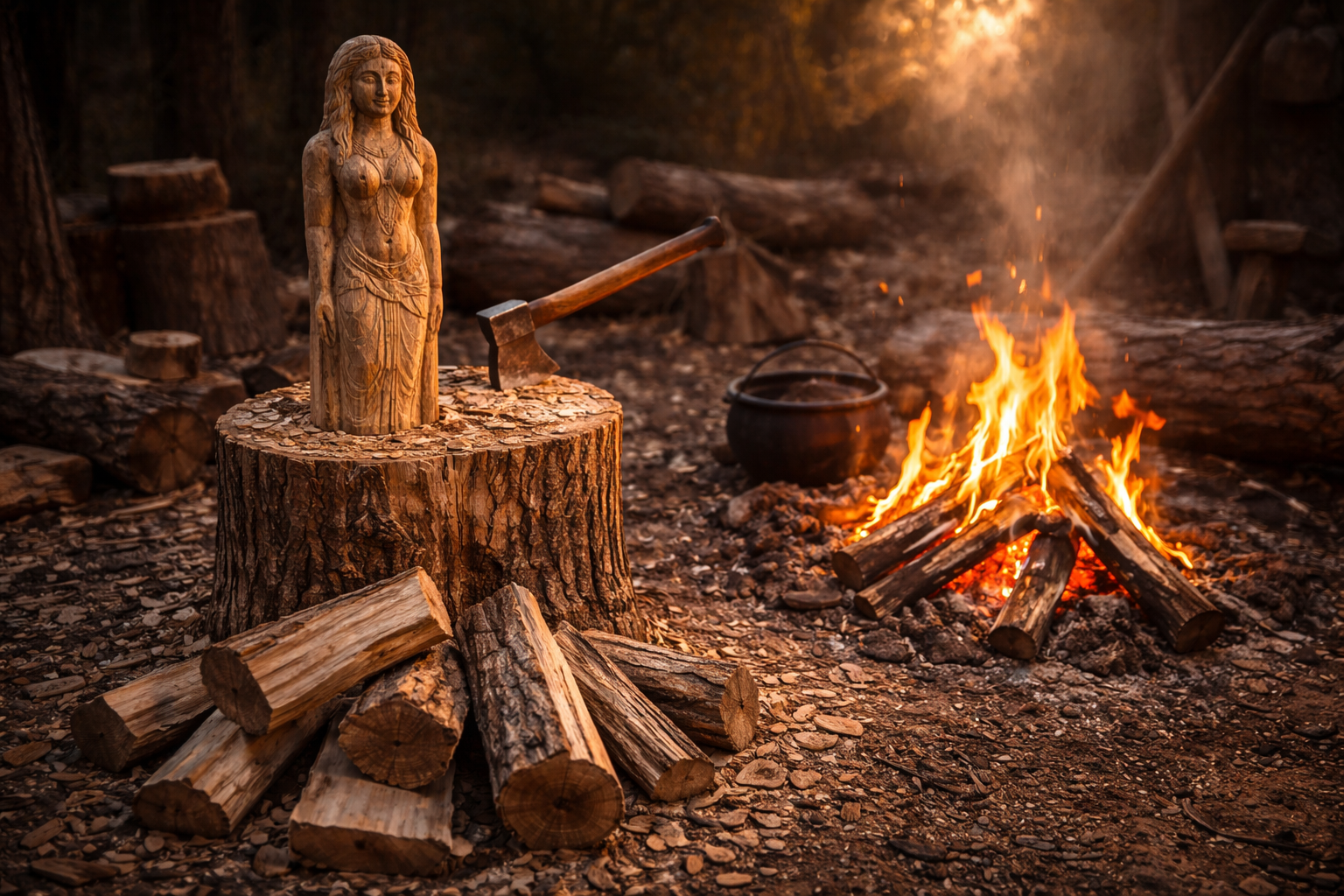 The Goddess Never Left