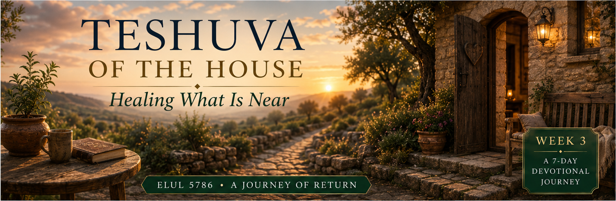 Teshuva of the House: Healing What Is Near