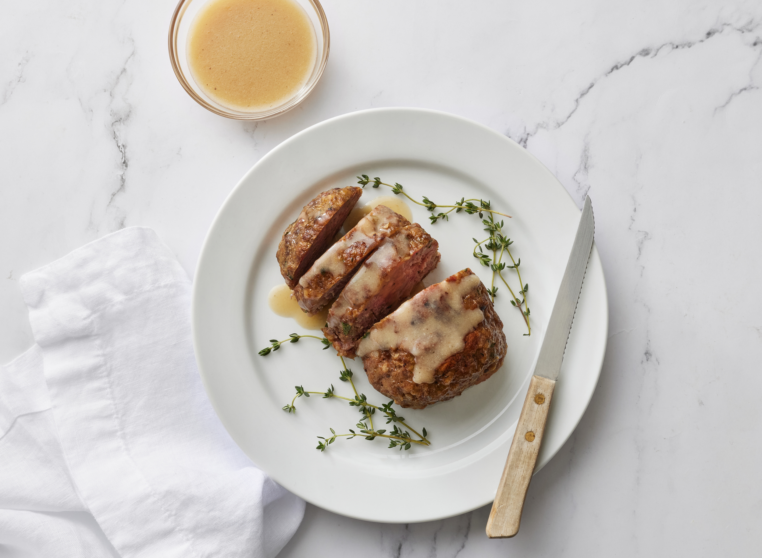 House Meatloaf w/ Garlic Sauce