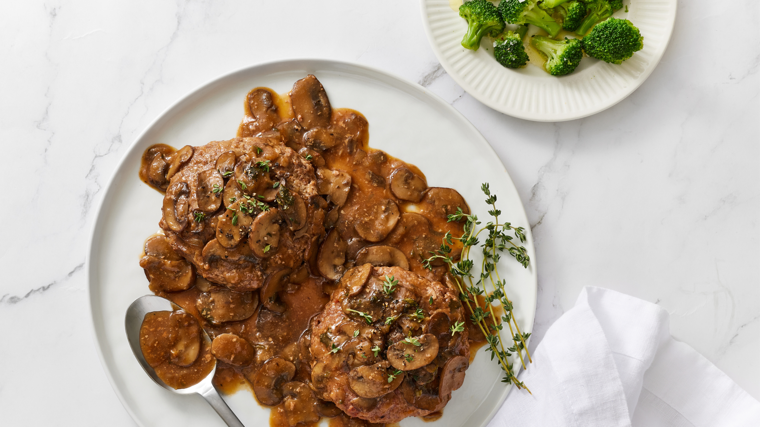 Salsbury Steak w mushroom gravy