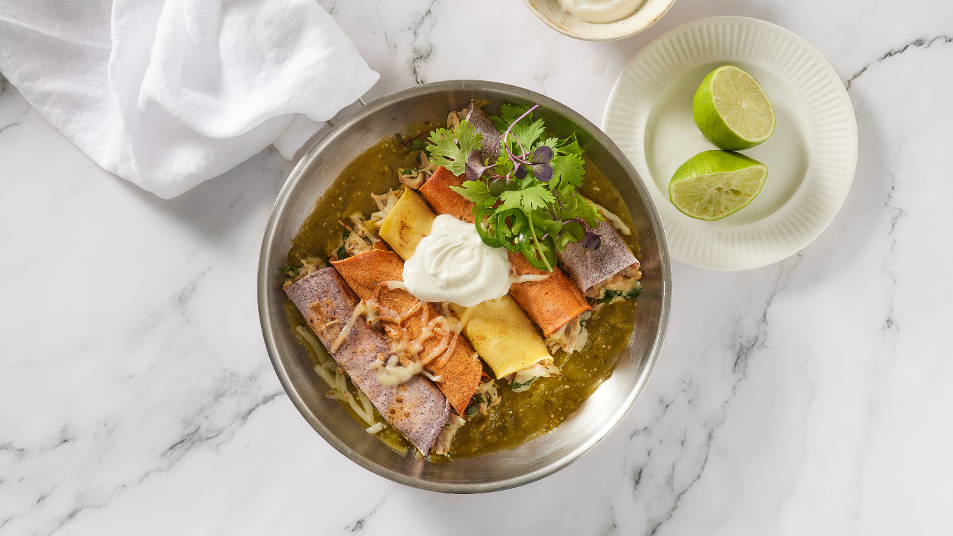Chicken Enchiladas Verde