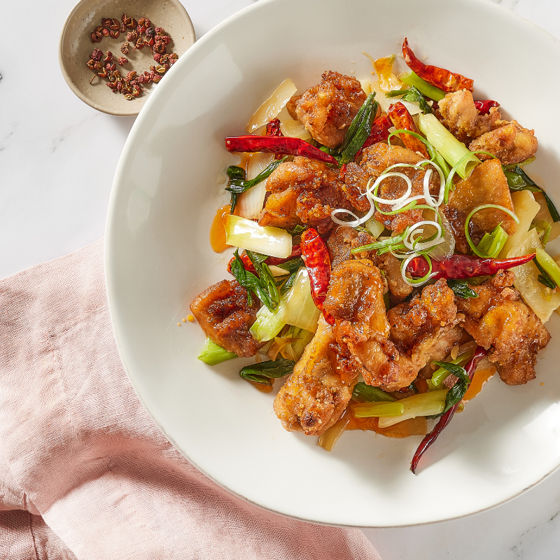 We ate this at Mimi Chinese. Then made This Dish.