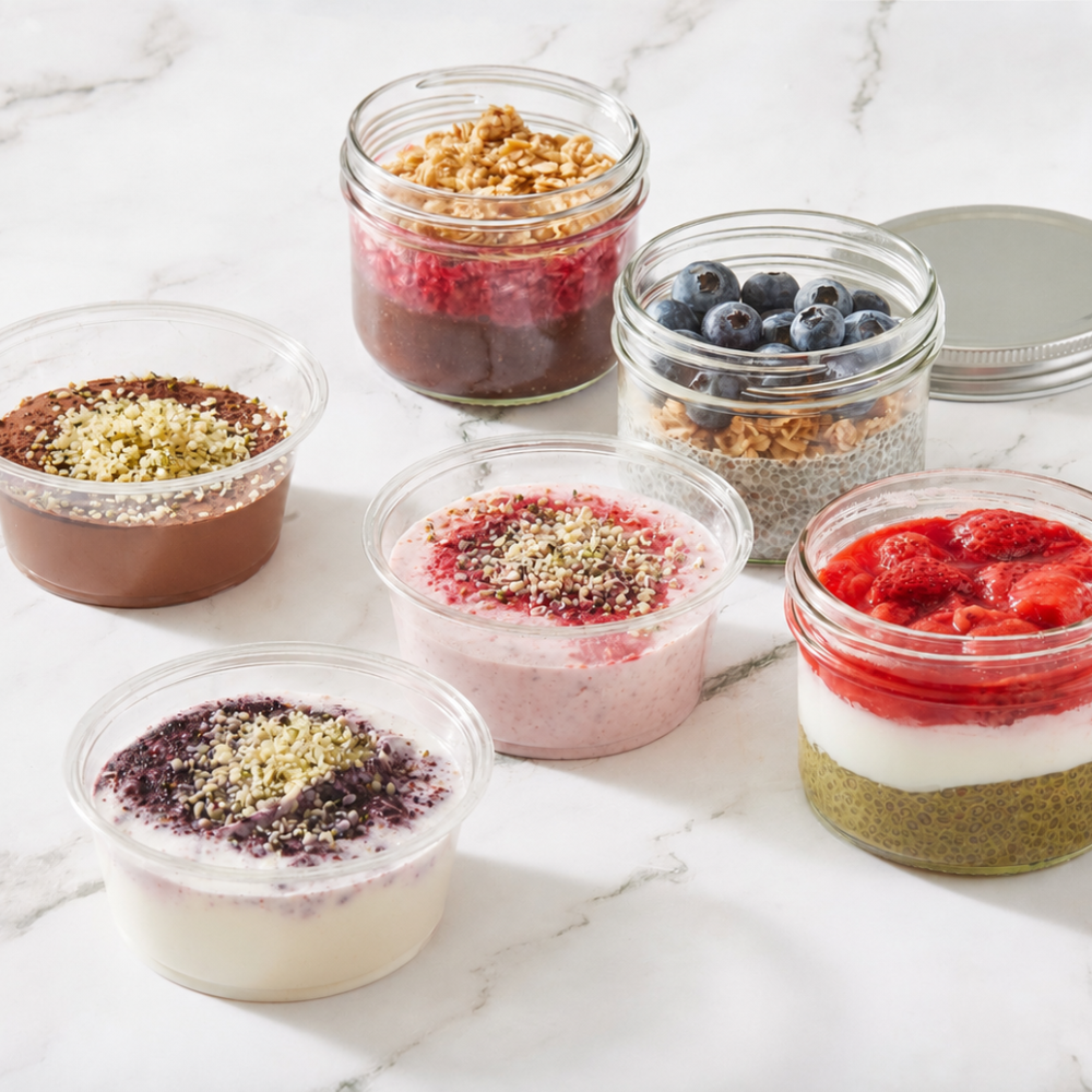 Protein Power Pods &amp; Chia Puddings