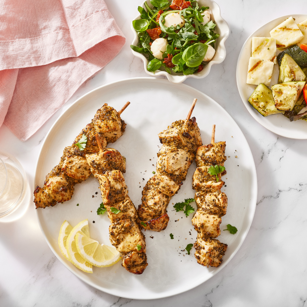 Meat Depart: Greek Chicken Kabobs