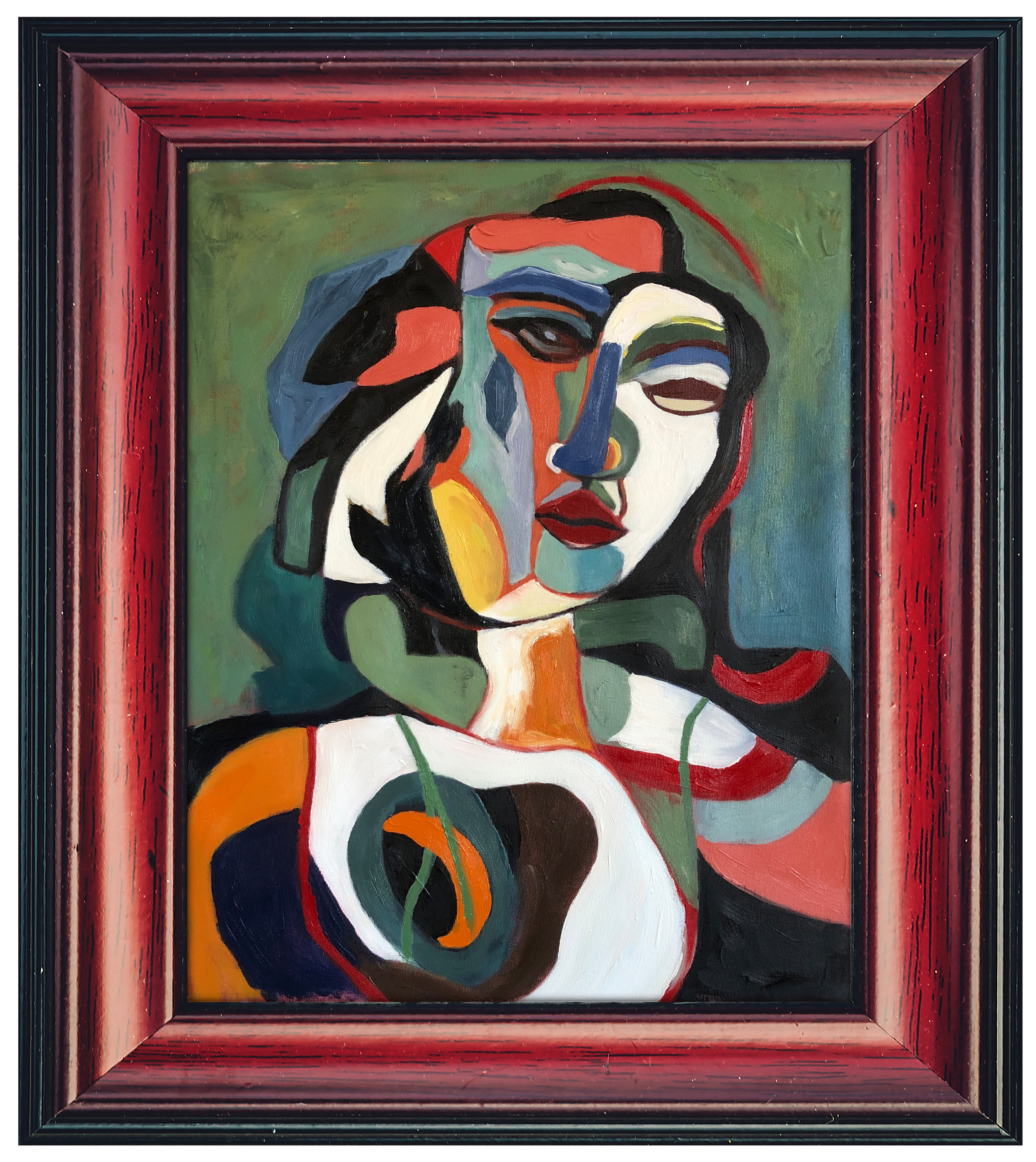 Crazy Hair by Ewelina Wagner Acrylic on canvas