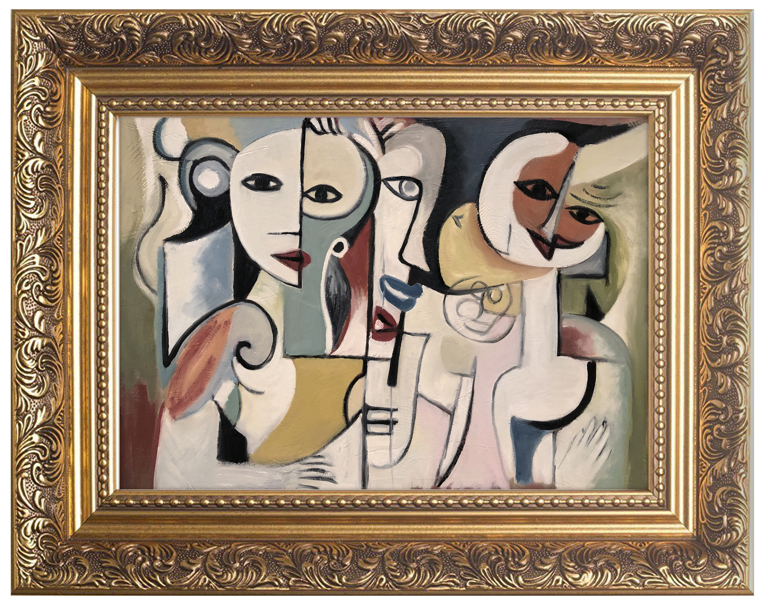 Jazz by Ewelina Wagner Oil on canvas