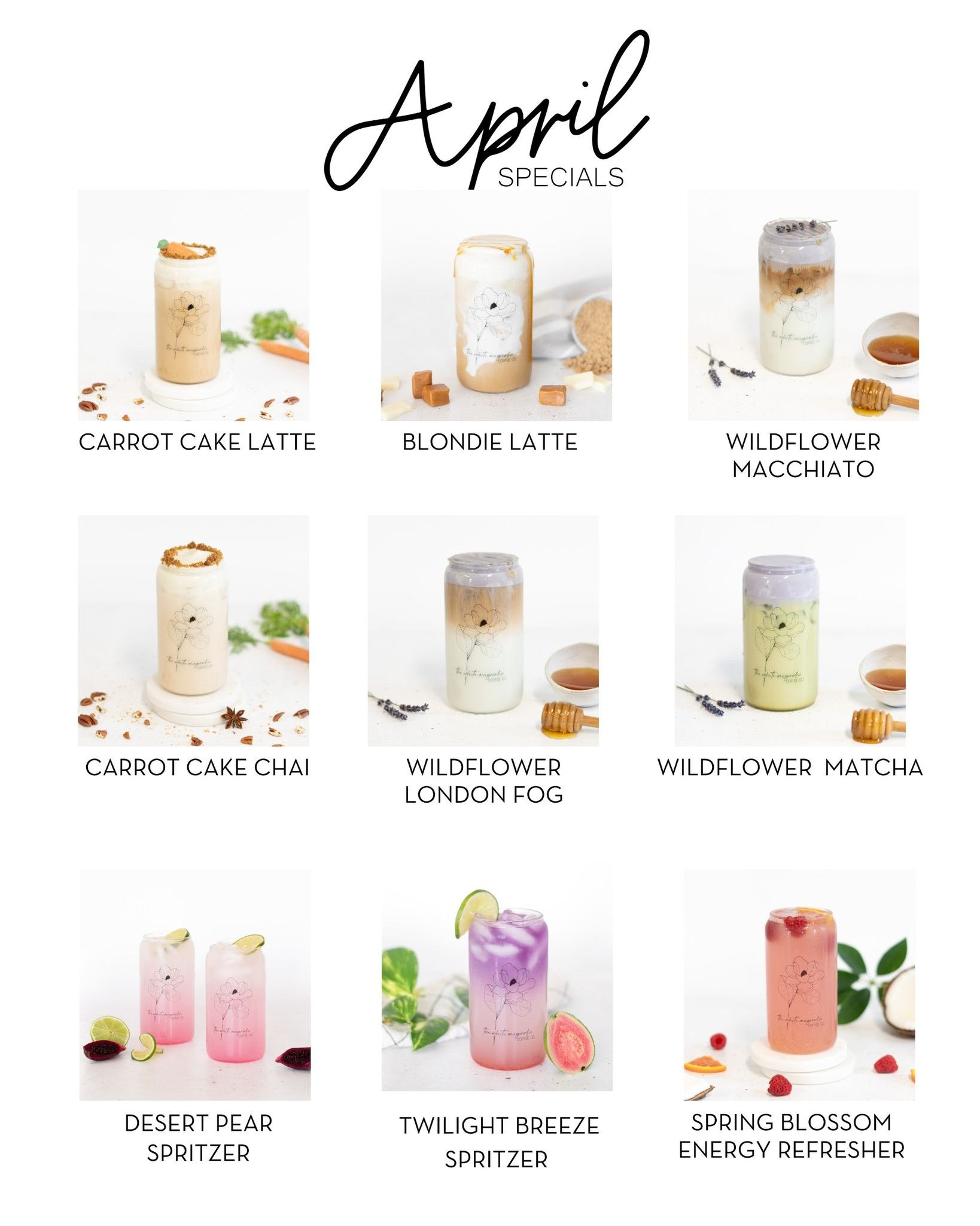 The new menu is here!