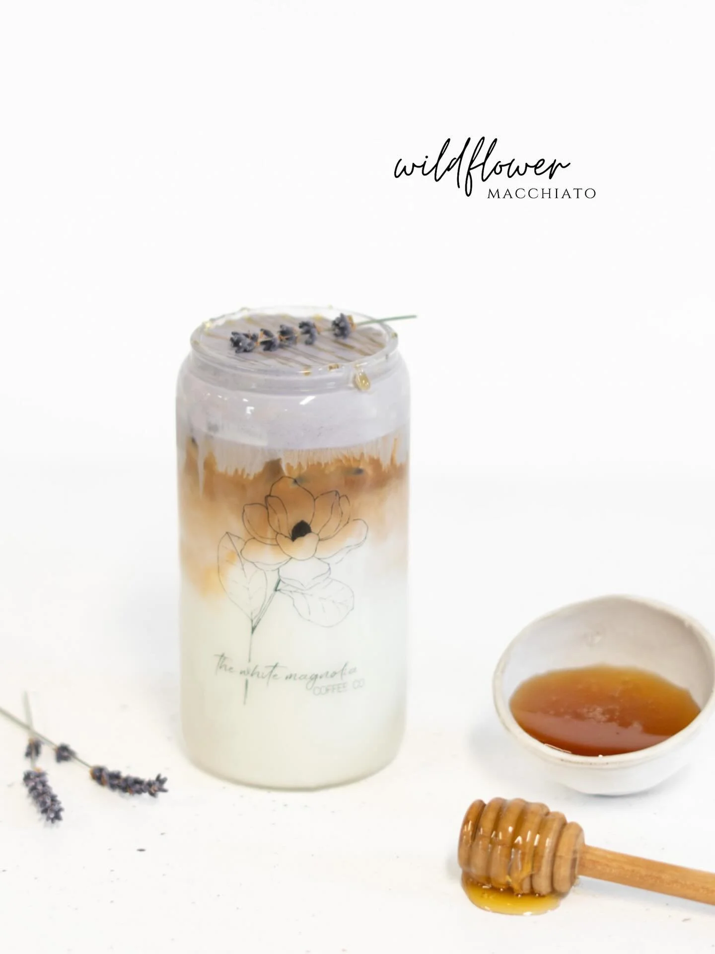 The Wildflower Macchiato is here 🌿
 A gentle swirl of honeyed sweetness and soft lavender&mdash;it&rsquo;s the kind of drink that feels like a slow spring morning in a cup.