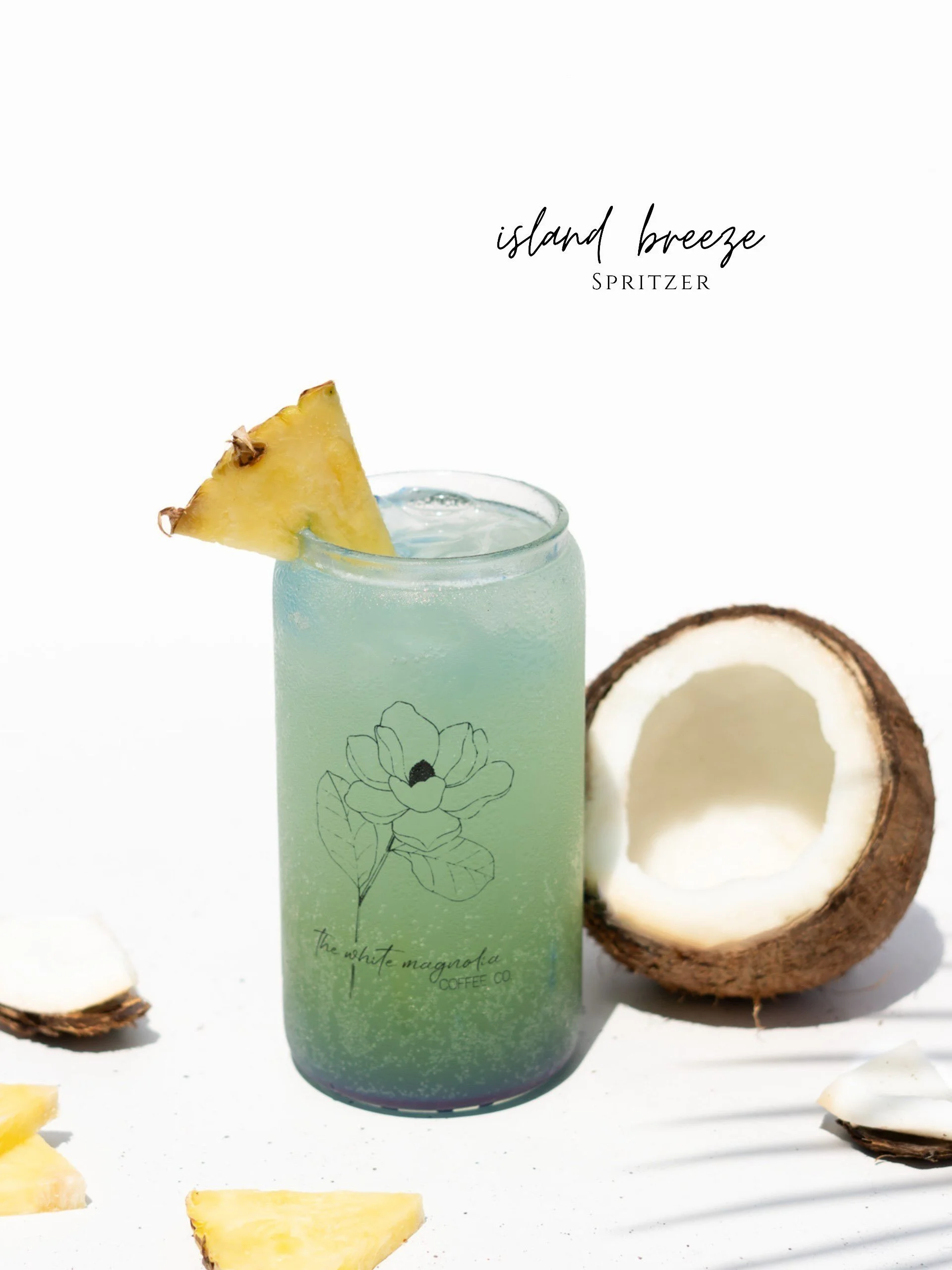 The Island Breeze is back! 🌴

One of our favorite summer drinks has returned, bringing sweet pineapple, a hint of coconut, and a light, refreshing tropical flavor that&rsquo;s made to feel like a little vacation.

Its vibrant blue color comes from n