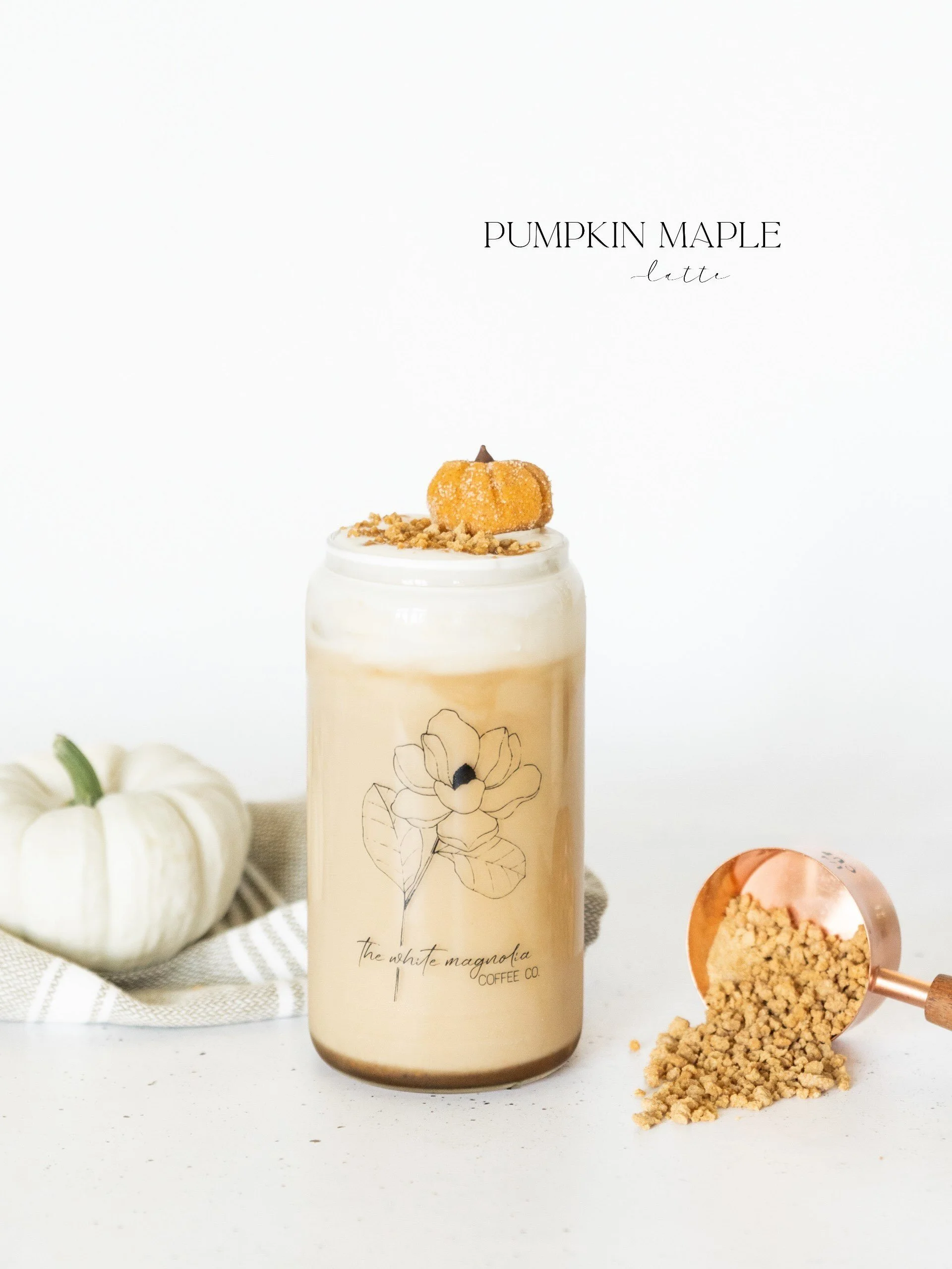 Your favorite mini pumpkins are back! 
There&rsquo;s just something about that first taste of pumpkin season that feels like coming home. This returning favorite is fall in a cup&mdash;rich espresso swirled with pumpkin and maple, topped with sweet c