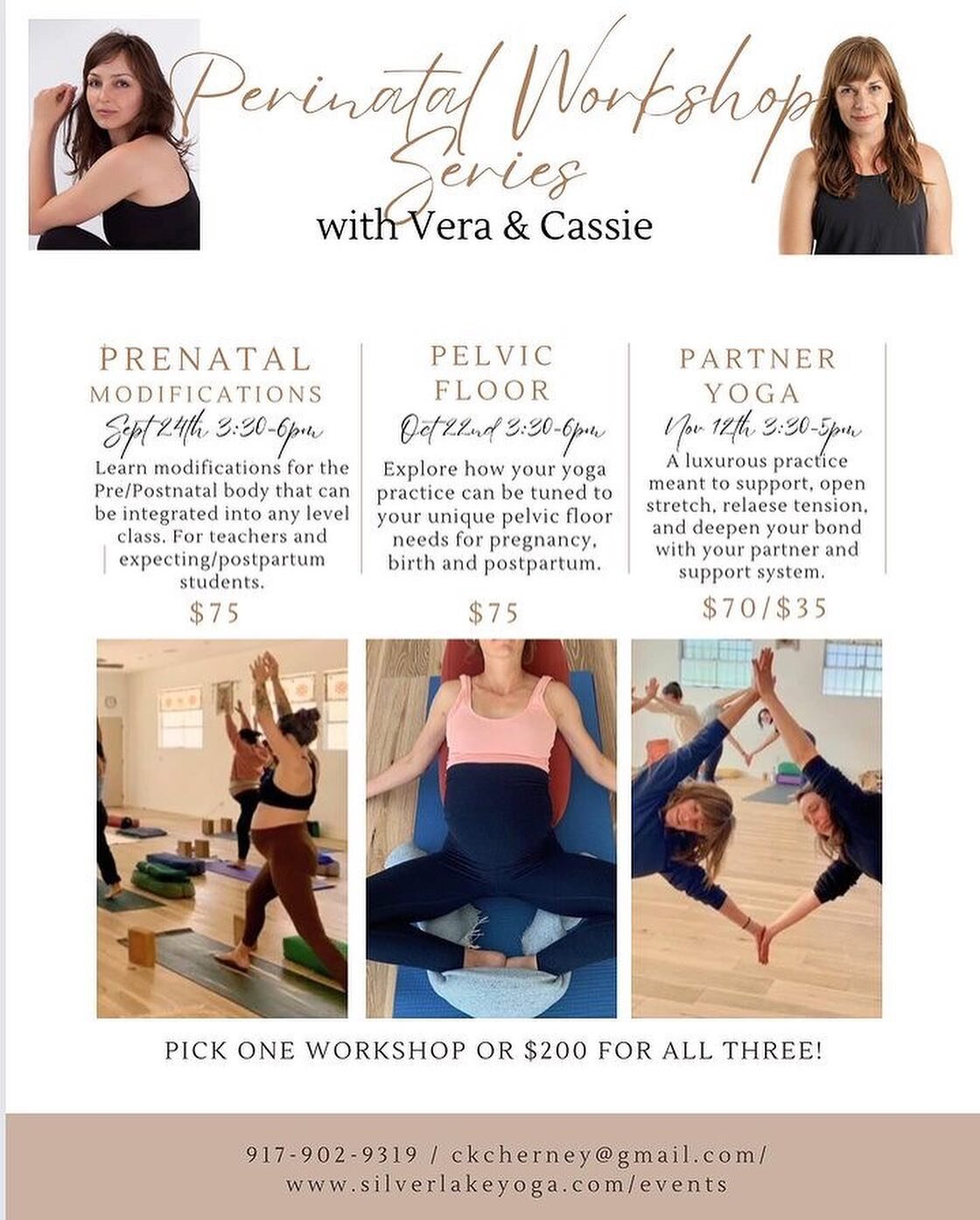 Excited to offer these series of workshops with awesome @ckcherney dedicated towards deepening your understanding of the pregnant and postpartum body. This is a great opportunity for yoga teachers looking to expand on their training as well as expect