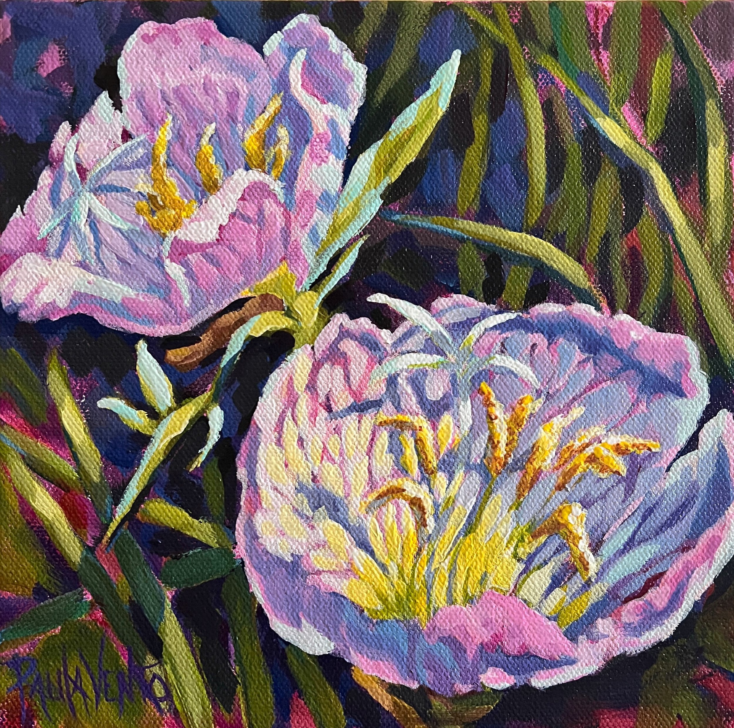 Buttercups (8"x8")