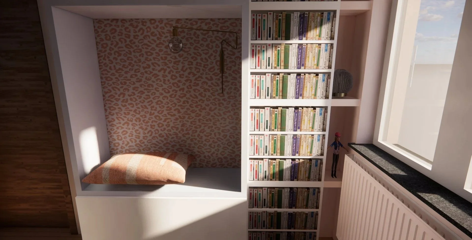 Projet Bibliothèque sur le pallier
