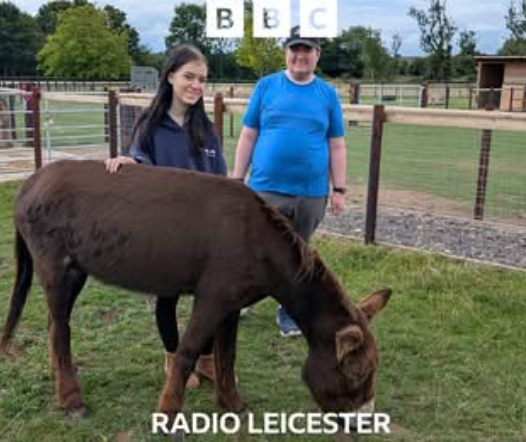 BBC Radio Leicester Visits Horsepool Farm!