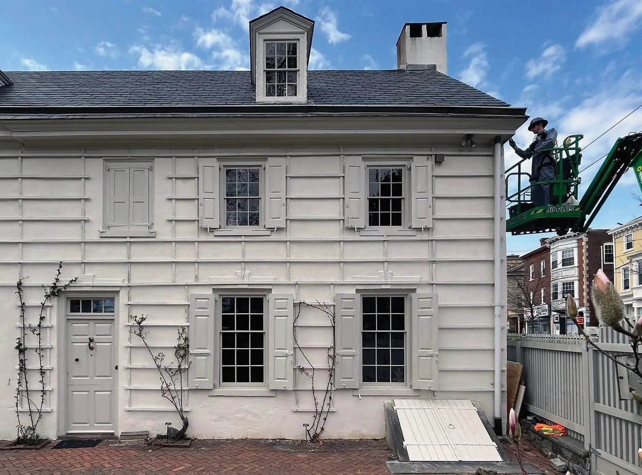Wyck @wyckhouse, a National Historic Landmark in Germantown and one of Philadelphia&rsquo;s most important historic houses, recently underwent a major exterior conservation project led by Heritage Conservation Collective.

Guided by traditional mater