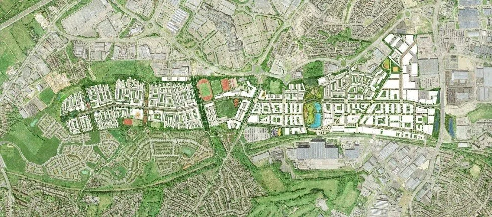 Brabazon – Proposed New Town/ Urban Extension in Bristol [Cr: Feilden Clegg Bradley Studios]