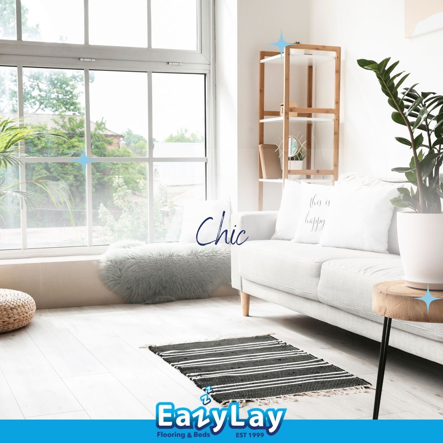 🏡🌿 Elevate your space with the timeless elegance and modern style of our wood-look flooring. Step into a world of chic meets charm and bring a touch of nature indoors. 🌳✨ #WoodLookFlooring #HomeDecor #ChicAndCharming