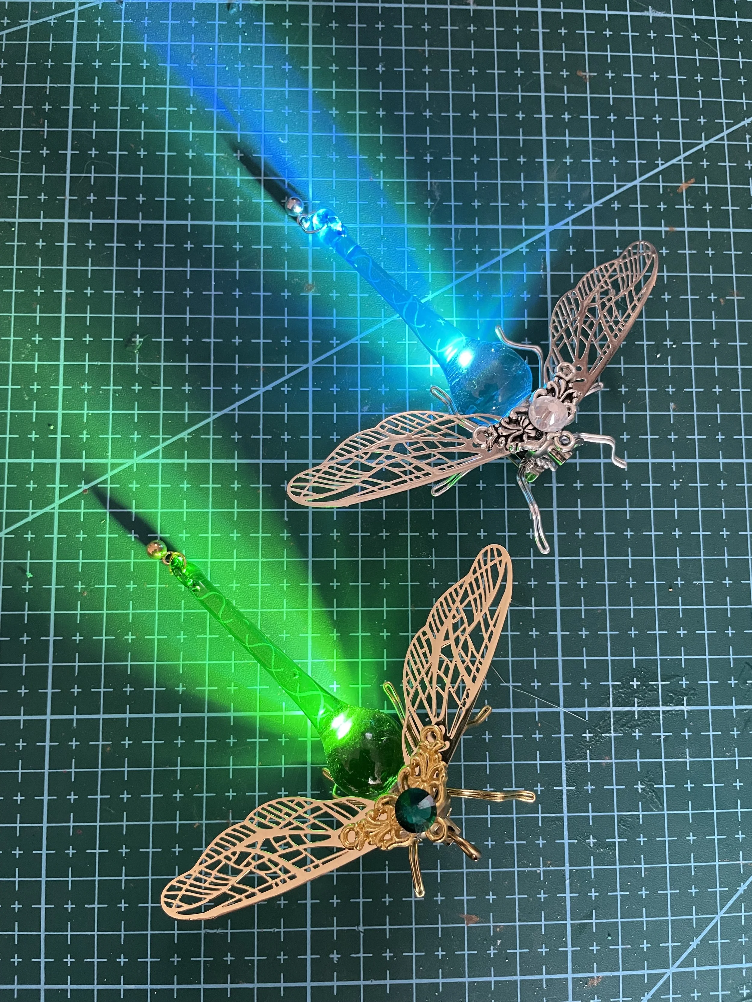 Meet the Steampunk Dragonfly Brooches  