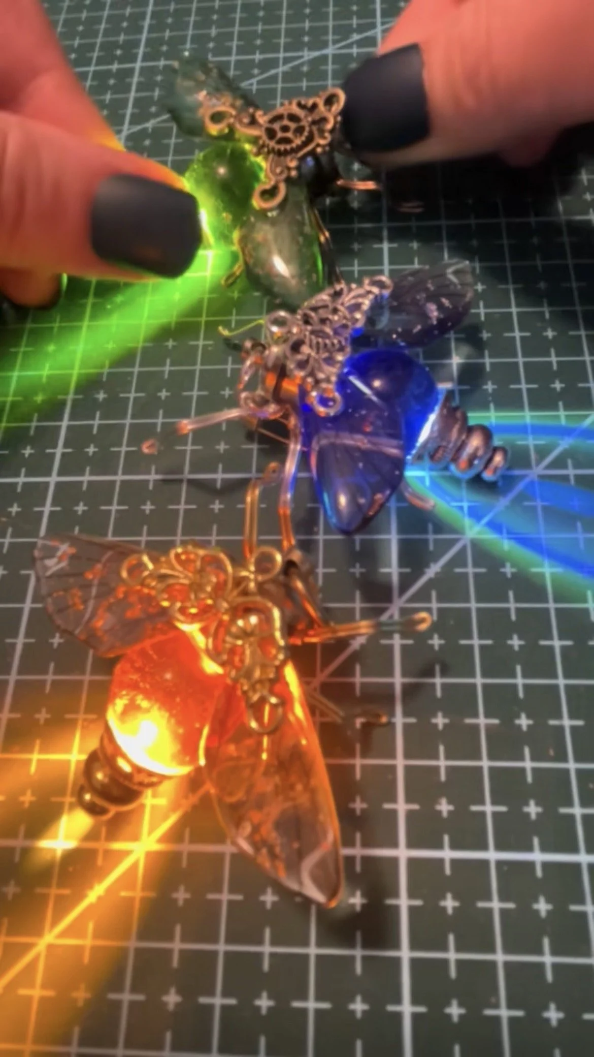 Three Bees, Three Moods: An Amalgam of Light, Metal and Imagination
