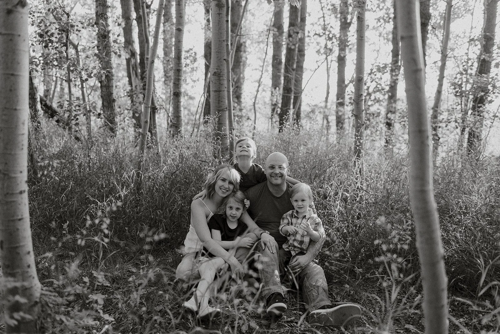 Samantha Roth with her family. Your local Carstairs Realtor